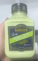 Sokerin määrä sisällä Wasabi Sauce With Ginger