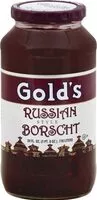 Sokerin määrä sisällä Russian Style Borscht