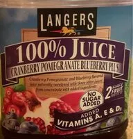 含糖量 Cranberry Pomogranate Blueberry Plus