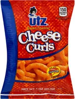 Amount of sugar in Club cheese curls