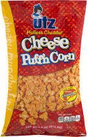 Suhkru kogus sees Hulless cheddar cheese puff'n corn