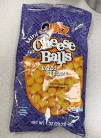 Amount of sugar in Mini cheese balls