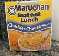 Jumlah gula yang masuk Instant lunch cheddar cheese