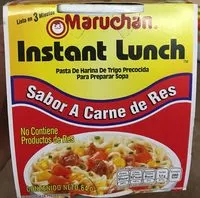 Azúcar y nutrientes en Maruchan