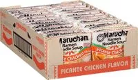 Jumlah gula yang masuk Ramen hot spicy chicken noodle soup