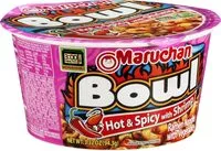 Jumlah gula yang masuk Bowl hot spicy with shrimp flavor ramen noodles