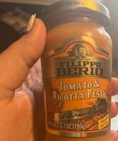 Количество сахара в Tomato & Ricotta Pesto