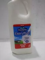 Количество сахара в Whole milk