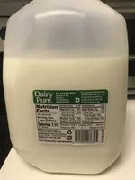 Suhkur ja toitained sees Dairy pure