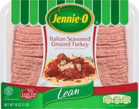 Zuckermenge drin Lean Italian Seasoned Ground Turkey