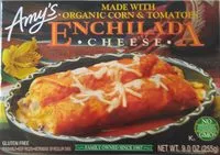 Jumlah gula yang masuk Organic corn & tomatoes frozen enchilada