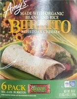 Jumlah gula yang masuk Cheddar Cheese Burrito