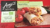 入っている砂糖の量 Burrito au cheddar, riz et harricots