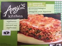 Sucre et nutriments contenus dans Amy s kitchen