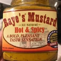 糖質や栄養素が Raye s mustard