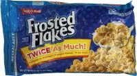 Suhkru kogus sees Frosted flakes