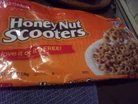 Suhkru kogus sees Honey nut scooters cold cereal