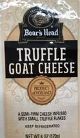 Amount of sugar in Truffle goat cheese