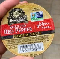 Amount of sugar in Roasted red pepper