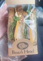 Amount of sugar in Boars head everroast chicjen cheddar sandwitch