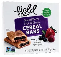 Amount of sugar in Mixed Berry Fruit & Grain Cereal Bars