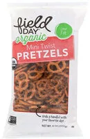 İçindeki şeker miktarı Mini twist organic pretzels