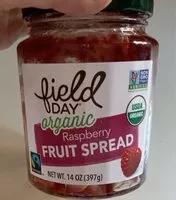 Amount of sugar in Raspberry fruit spread