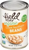 İçindeki şeker miktarı Organic great northern beans