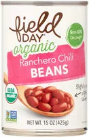 İçindeki şeker miktarı Organic ranchero chili beans