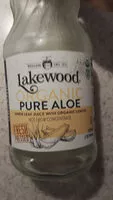 含糖量 Pure aloe fresh pressed inner leaf juice with organic lemon