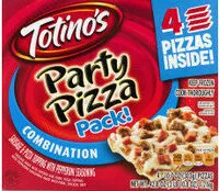Jumlah gula yang masuk Party pizza pack