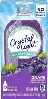 Sokerin määrä sisällä Grape drink mix