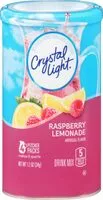 İçindeki şeker miktarı Raspberry lemonade drink mix pitcher packets
