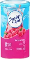 İçindeki şeker miktarı Raspberry ice drink mix