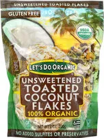 İçindeki şeker miktarı 100% organic unsweetened toasted coconut flakes