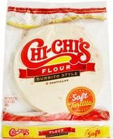 入っている砂糖の量 Flour burrito style soft tortilla