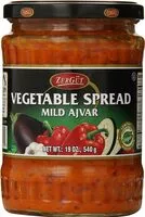 Suhkru kogus sees Vegetable Spread Mild Ajvar