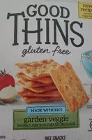 入っている砂糖の量 Garden veggie crackers