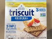 入っている砂糖の量 Triscuit Original 3 Pack