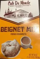 糖質や栄養素が Cafe du monde