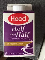 İçindeki şeker miktarı Half and Half