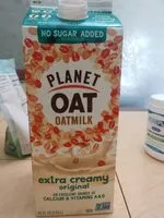 Sugar and nutrients in Planet oat