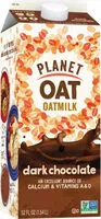 İçindeki şeker miktarı Oat dark chocolate oatmilk