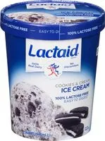 चीनी की मात्रा Cookie & cream ice cream