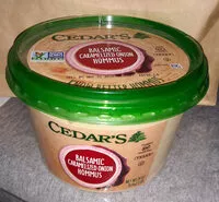 Sugar and nutrients in Cedar s mediterranean foods inc