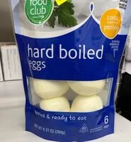 Suhkru kogus sees Hard boiled eggs
