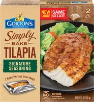 Количество сахара в Simply Bake Signature Seasoning Tilapia Fish Fillet