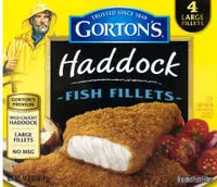 Количество сахара в Breaded Haddock Fish Fillets