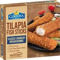 Количество сахара в Classic crunchy breadcrumbs tilapia fish sticks