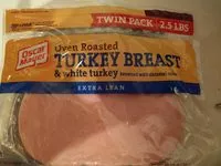 Suhkru kogus sees Oven roasted turkey breast